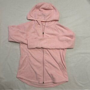 Pink Fleece Athletic Jacket
